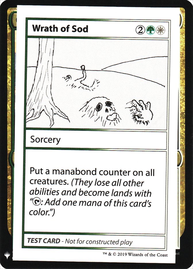 Wrath of Sod [Mystery Booster Playtest Cards] | Magic Magpie