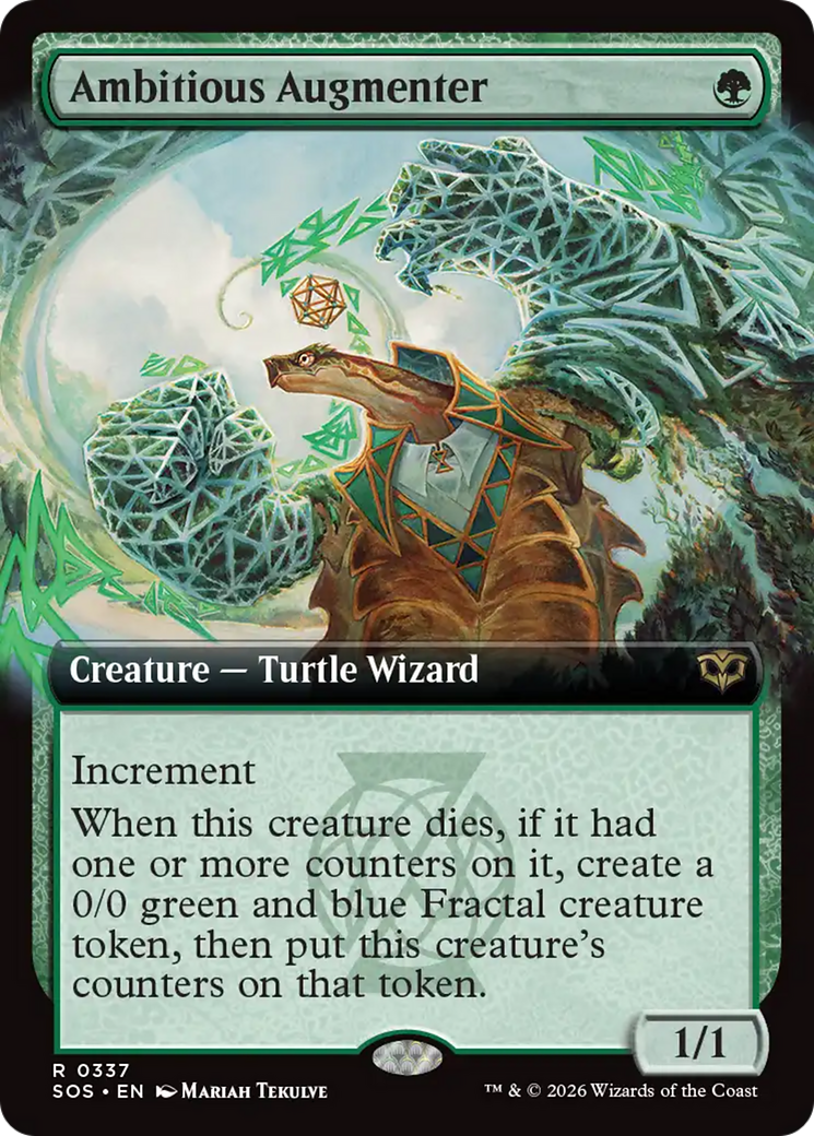 Ambitious Augmenter (Extended Art) [Secrets of Strixhaven] | Magic Magpie