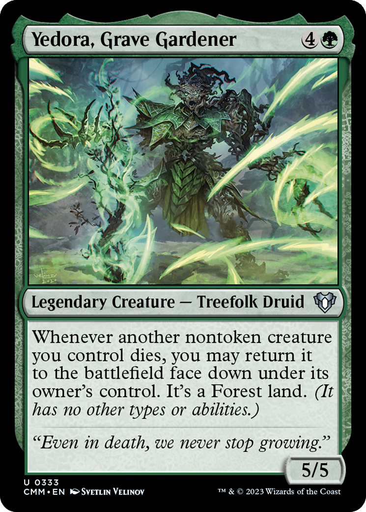 Yedora, Grave Gardener [Commander Masters] | Magic Magpie