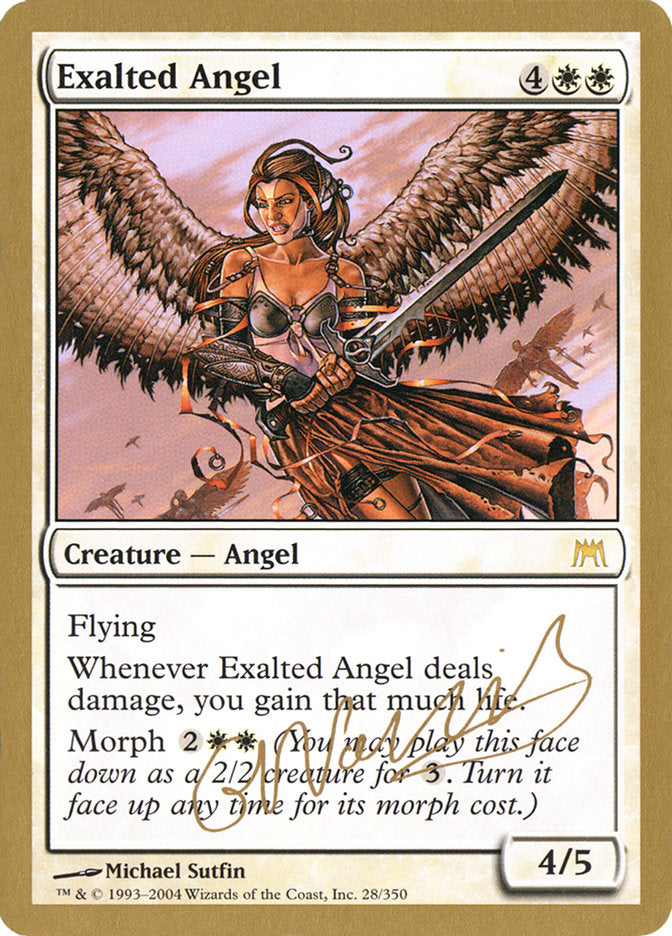 Exalted Angel (Gabriel Nassif) [World Championship Decks 2004] | Magic Magpie