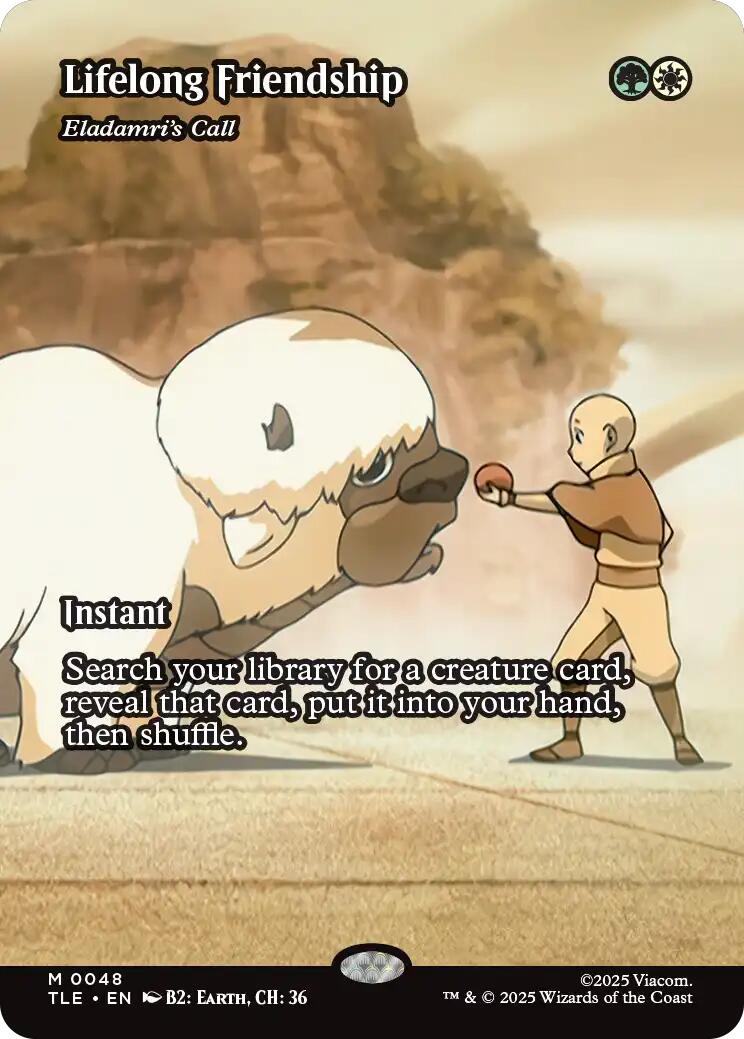 Lifelong Friendship - Eladamri's Call (Borderless) [Avatar: The Last Airbender: Eternal-Legal] | Magic Magpie