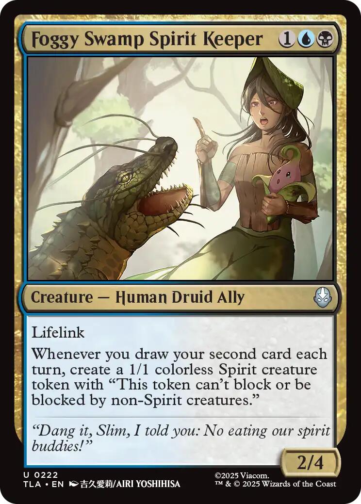 Foggy Swamp Spirit Keeper [Avatar: The Last Airbender] | Magic Magpie