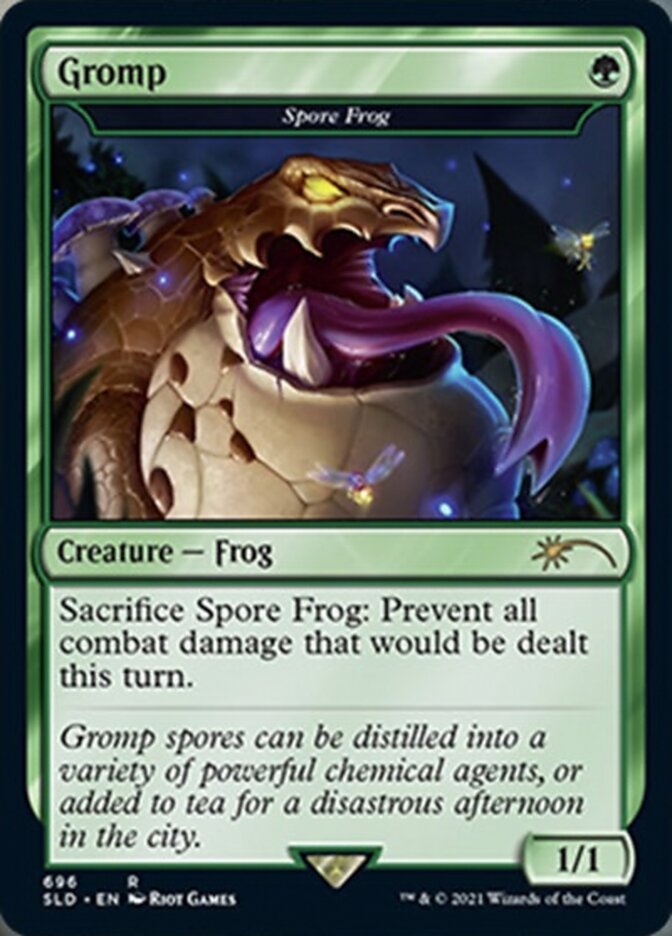 Spore Frog - Gromp [Secret Lair Drop Promos] | Magic Magpie