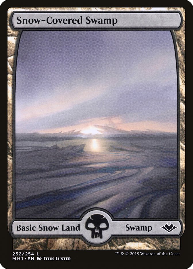 Snow-Covered Swamp [Modern Horizons] | Magic Magpie