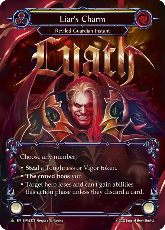 Liar's Charm [FAB373] (Promo)  Cold Foil | Magic Magpie