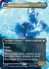 Aang, Swift Savior (298) (Borderless) [Avatar: The Last Airbender] | Magic Magpie