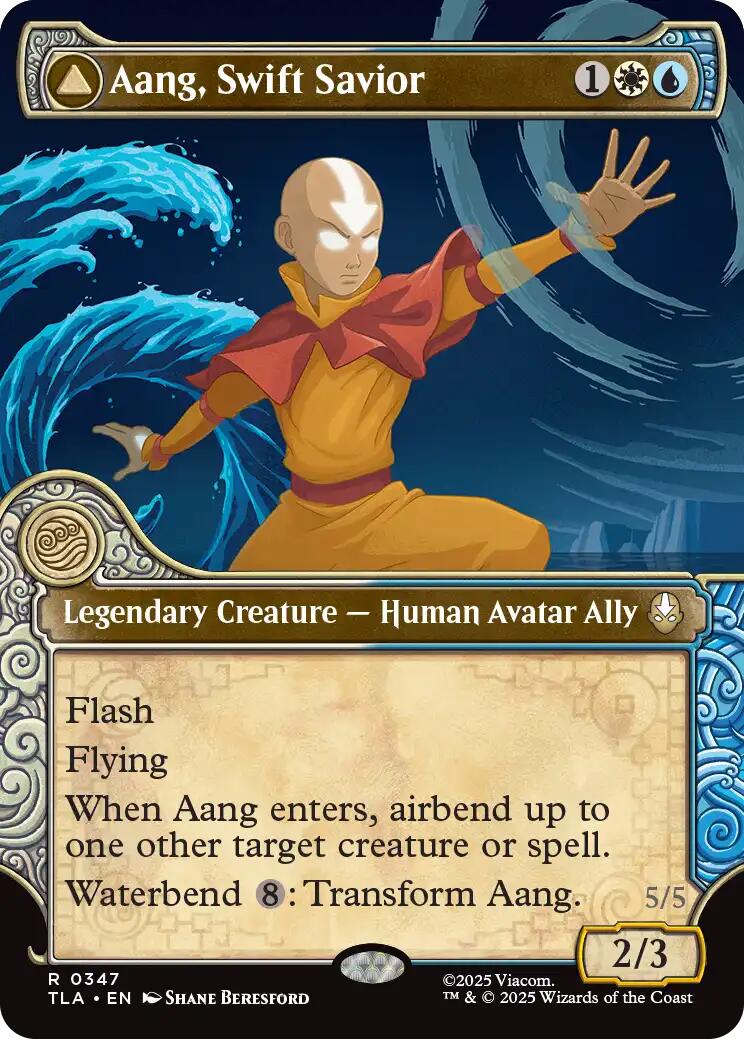 Aang, Swift Savior (Showcase) [Avatar: The Last Airbender] | Magic Magpie