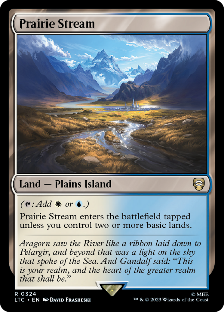 Prairie Stream [The Lord of the Rings: Tales of Middle-Earth Commander] | Magic Magpie