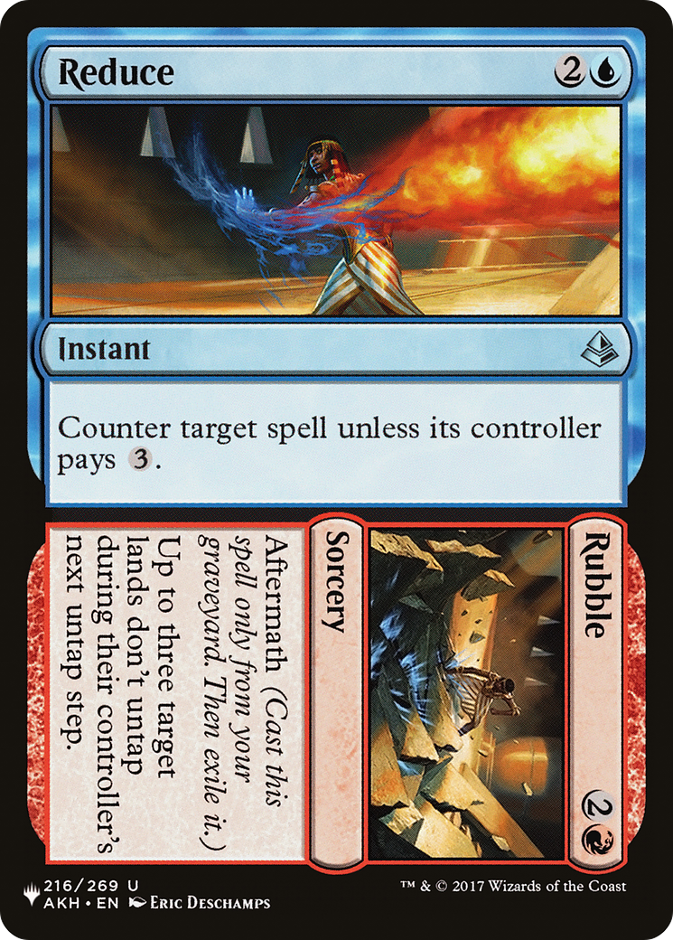 Reduce // Rubble [The List] | Magic Magpie