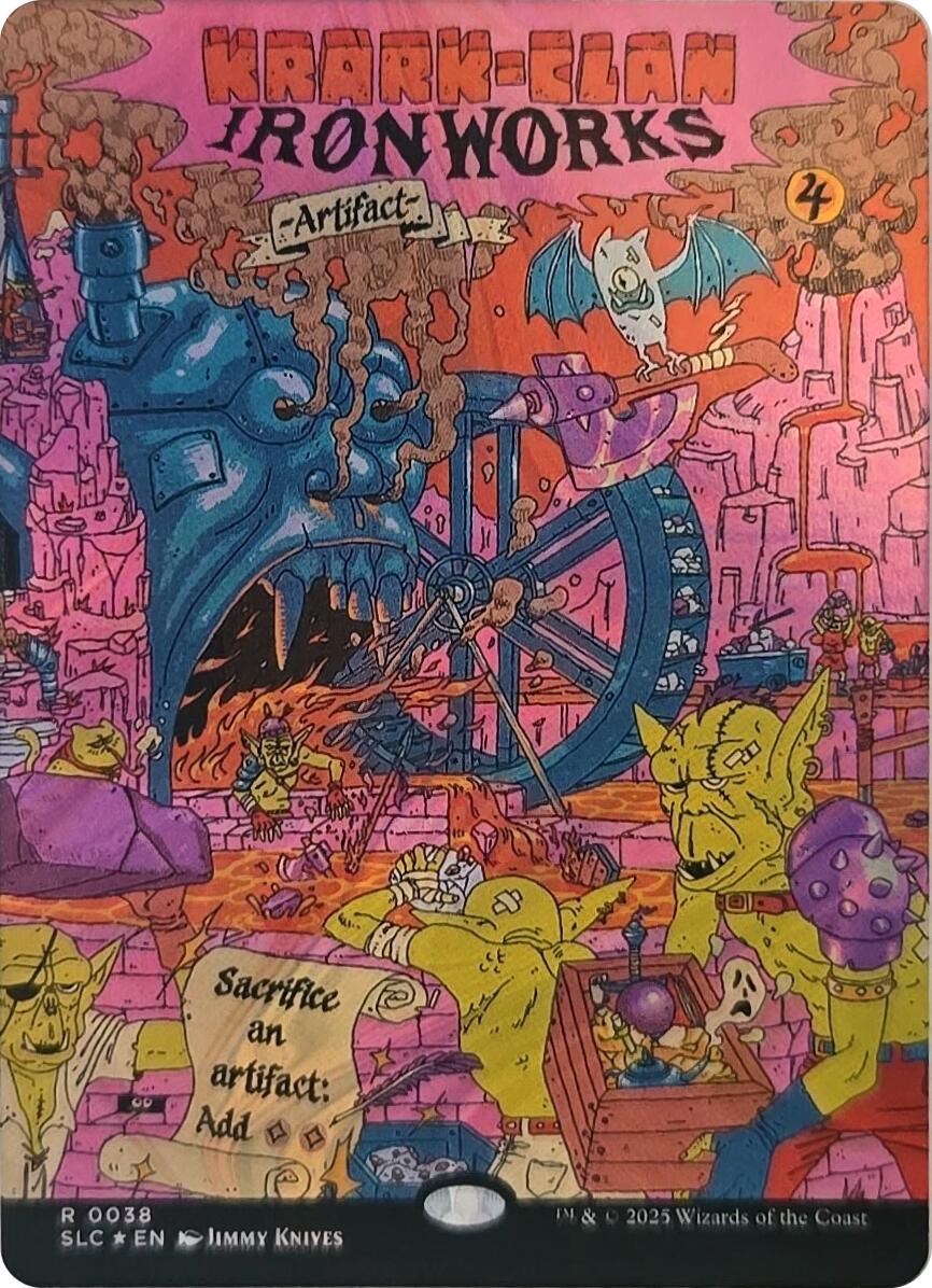 Krark-Clan Ironworks (Halo Foil) [Secret Lair Countdown Kit] | Magic Magpie