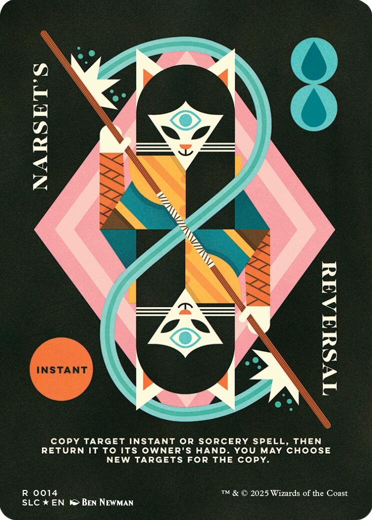 Narset's Reversal (Halo Foil) [Secret Lair Countdown Kit] | Magic Magpie