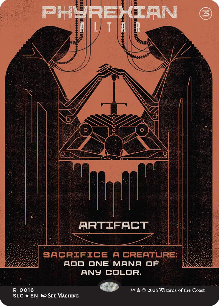 Phyrexian Altar (Halo Foil) [Secret Lair Countdown Kit] | Magic Magpie