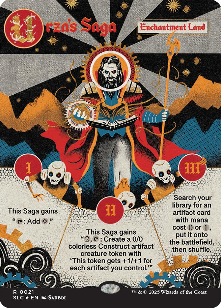 Urza's Saga (Halo Foil) [Secret Lair Countdown Kit] | Magic Magpie