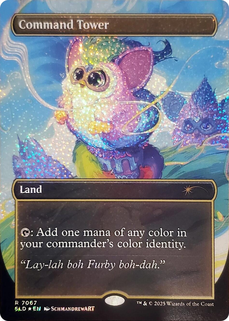 Command Tower (7067) (Confetti Foil) [Secret Lair Drop Series] | Magic Magpie