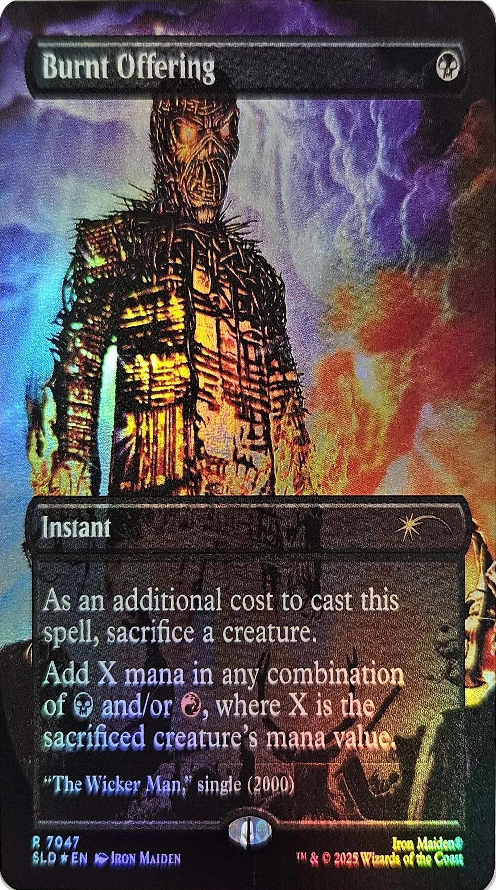 Burnt Offering (Rainbow Foil) [Secret Lair Drop Series] | Magic Magpie