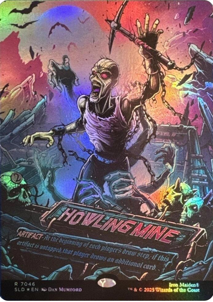 Howling Mine (7046) (Rainbow Foil) [Secret Lair Drop Series] | Magic Magpie