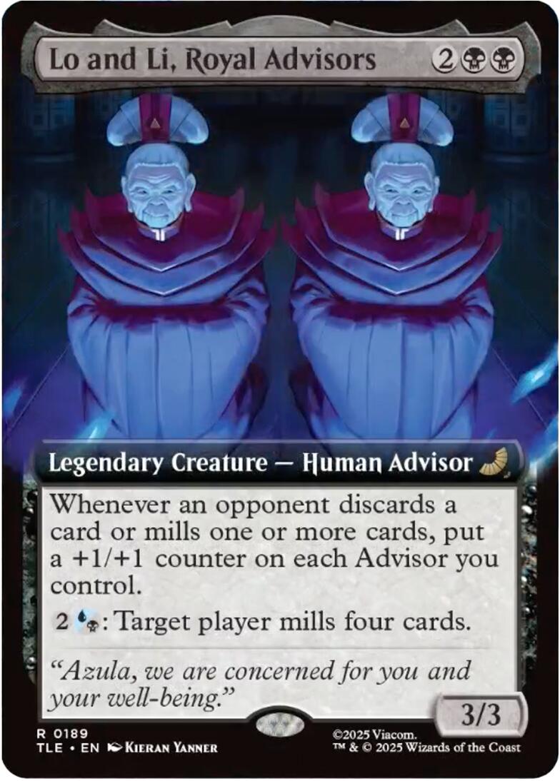 Lo and Li, Royal Advisors (Extended Art) [Avatar: The Last Airbender: Eternal-Legal] | Magic Magpie