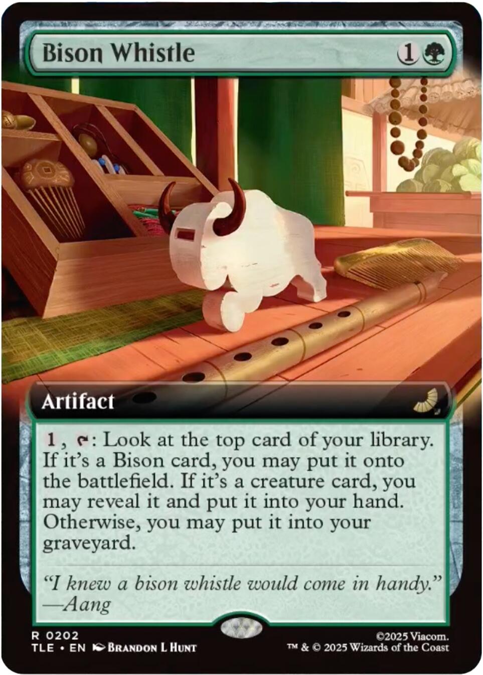 Bison Whistle (Extended Art) [Avatar: The Last Airbender: Eternal-Legal] | Magic Magpie