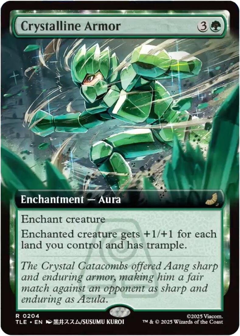 Crystalline Armor (Extended Art) [Avatar: The Last Airbender: Eternal-Legal] | Magic Magpie