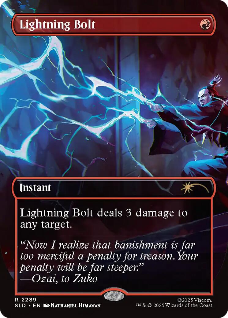 Lightning Bolt (2289) [Secret Lair Drop Series] | Magic Magpie