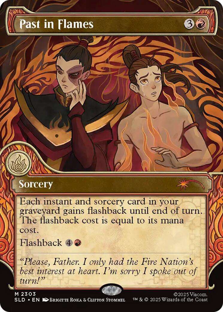Past in Flames [Secret Lair Drop Series] | Magic Magpie