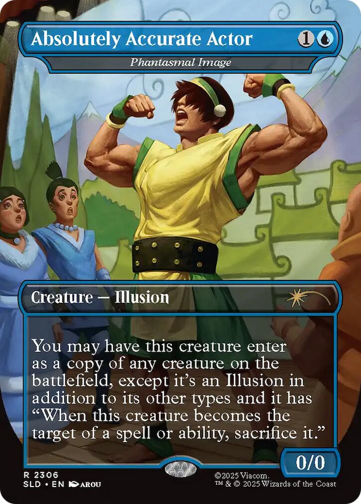 Absolutely Accurate Actor - Phantasmal Image [Secret Lair Drop Series] | Magic Magpie