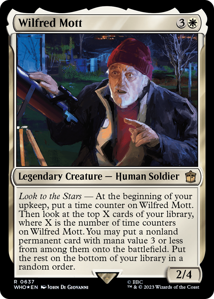 Wilfred Mott (Surge Foil) [Doctor Who] | Magic Magpie