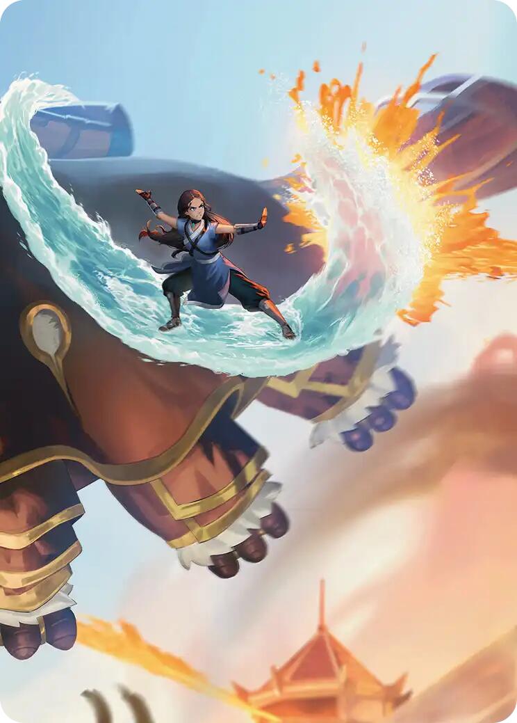 Katara's Reversal Art Card [Avatar: The Last Airbender Art Series] | Magic Magpie