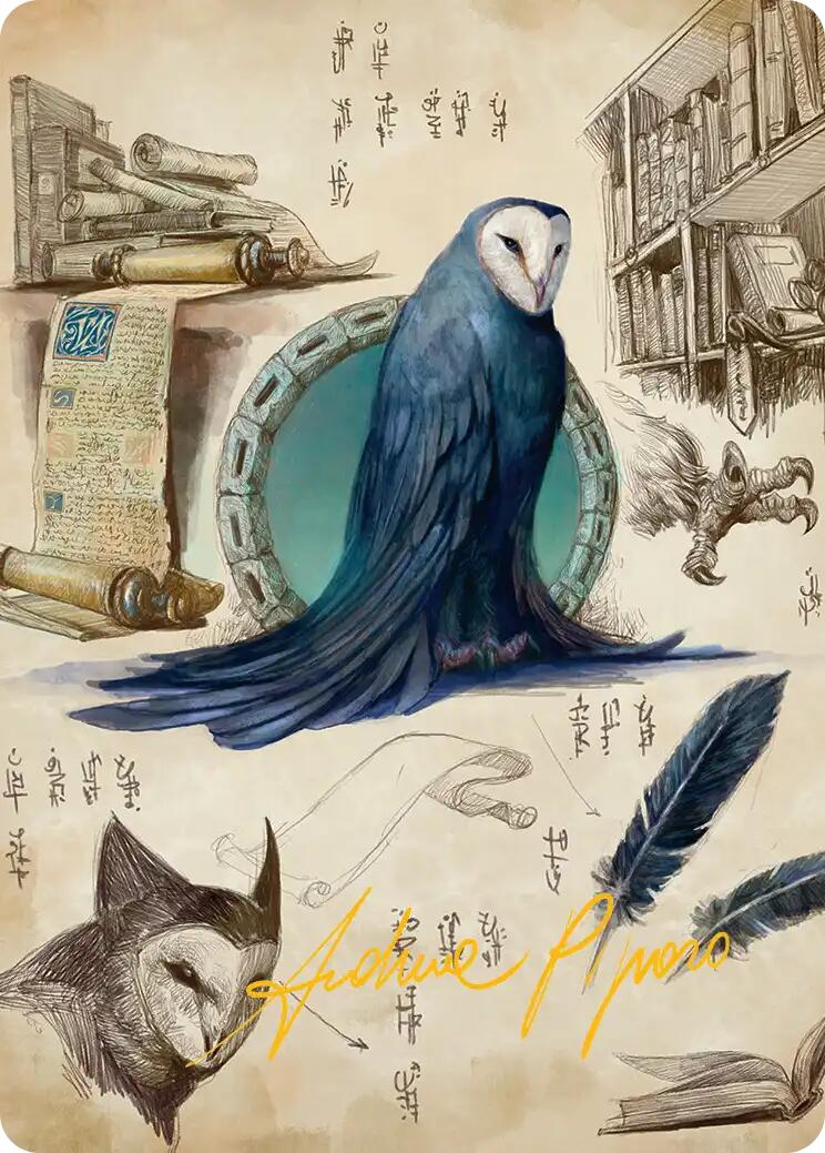 Wan Shi Tong, Librarian Art Card (Gold-Stamped Signature) [Avatar: The Last Airbender Art Series] | Magic Magpie