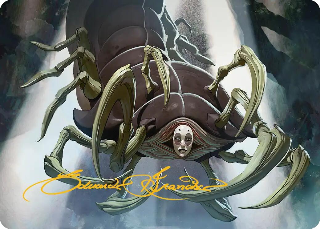 Koh, the Face Stealer Art Card (Gold-Stamped Signature) [Avatar: The Last Airbender Art Series] | Magic Magpie