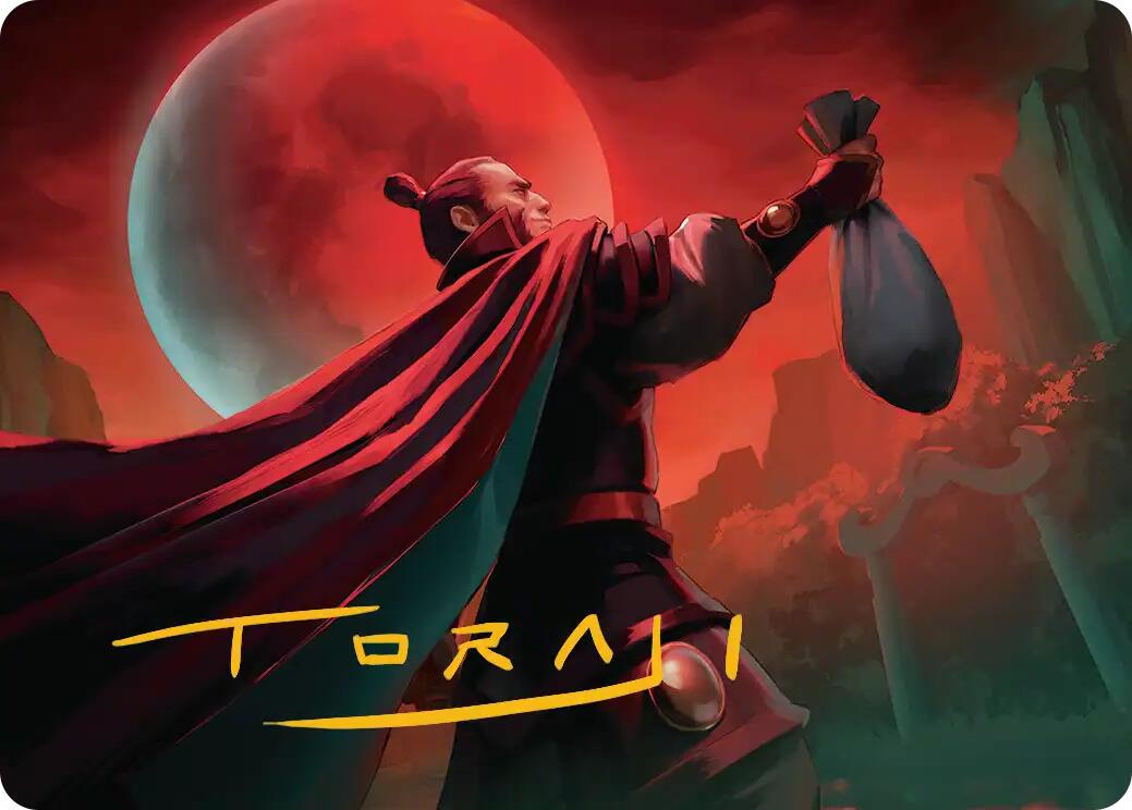 Zhao, the Moon Slayer Art Card (Gold-Stamped Signature) [Avatar: The Last Airbender Art Series] | Magic Magpie