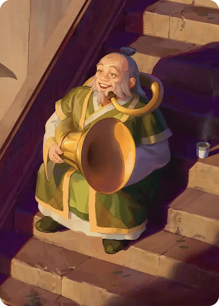 Uncle's Musings Art Card [Avatar: The Last Airbender Art Series] | Magic Magpie