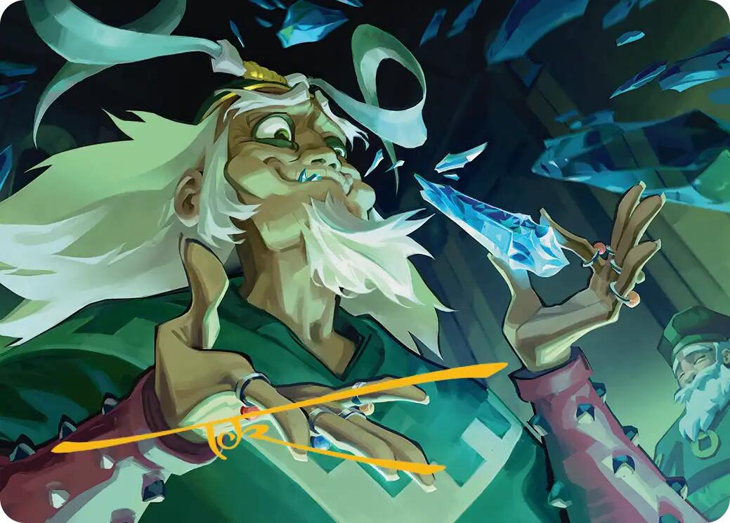 Bumi, King of Three Trials Art Card (Gold-Stamped Signature) [Avatar: The Last Airbender Art Series] | Magic Magpie