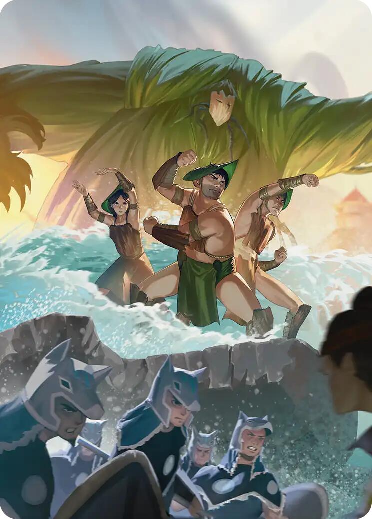 Swampbenders Art Card [Avatar: The Last Airbender Art Series] | Magic Magpie