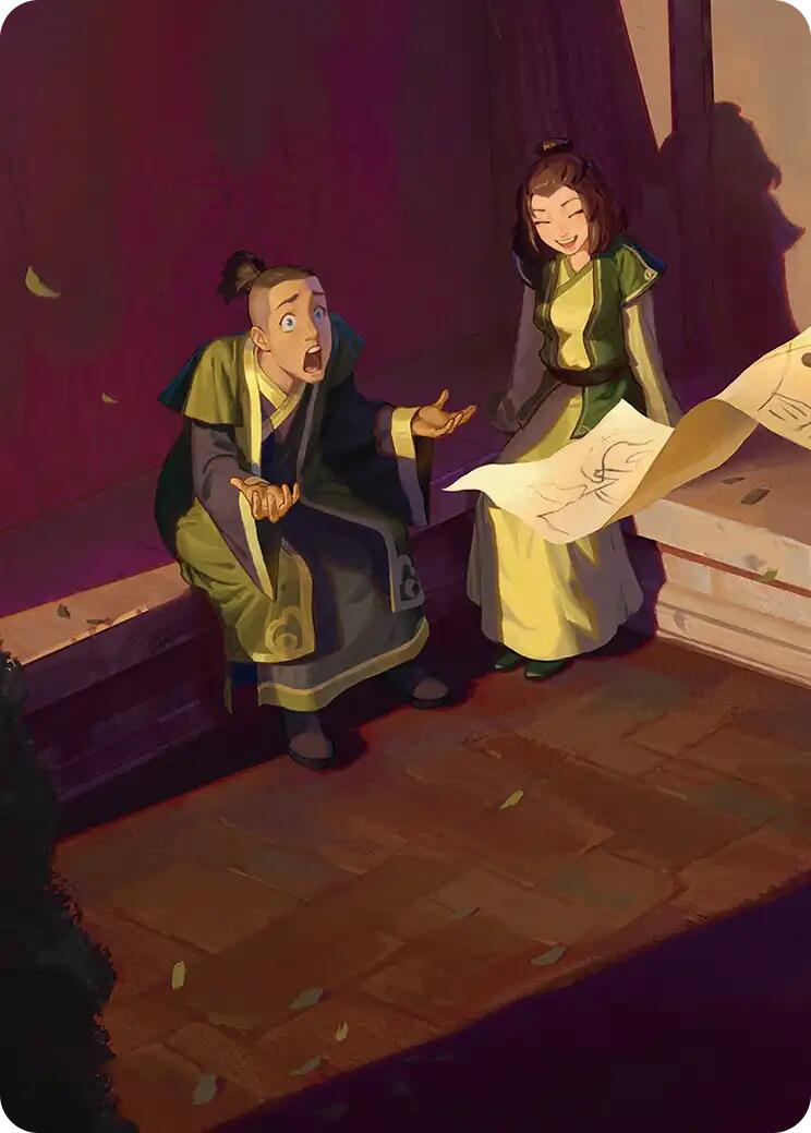 Sokka and Suki Art Card [Avatar: The Last Airbender Art Series] | Magic Magpie