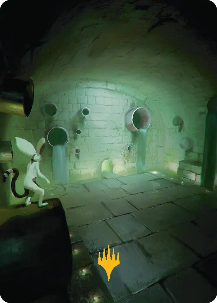 Swamp Art Card (Gold-Stamped Planeswalker Symbol) [Avatar: The Last Airbender Art Series] | Magic Magpie