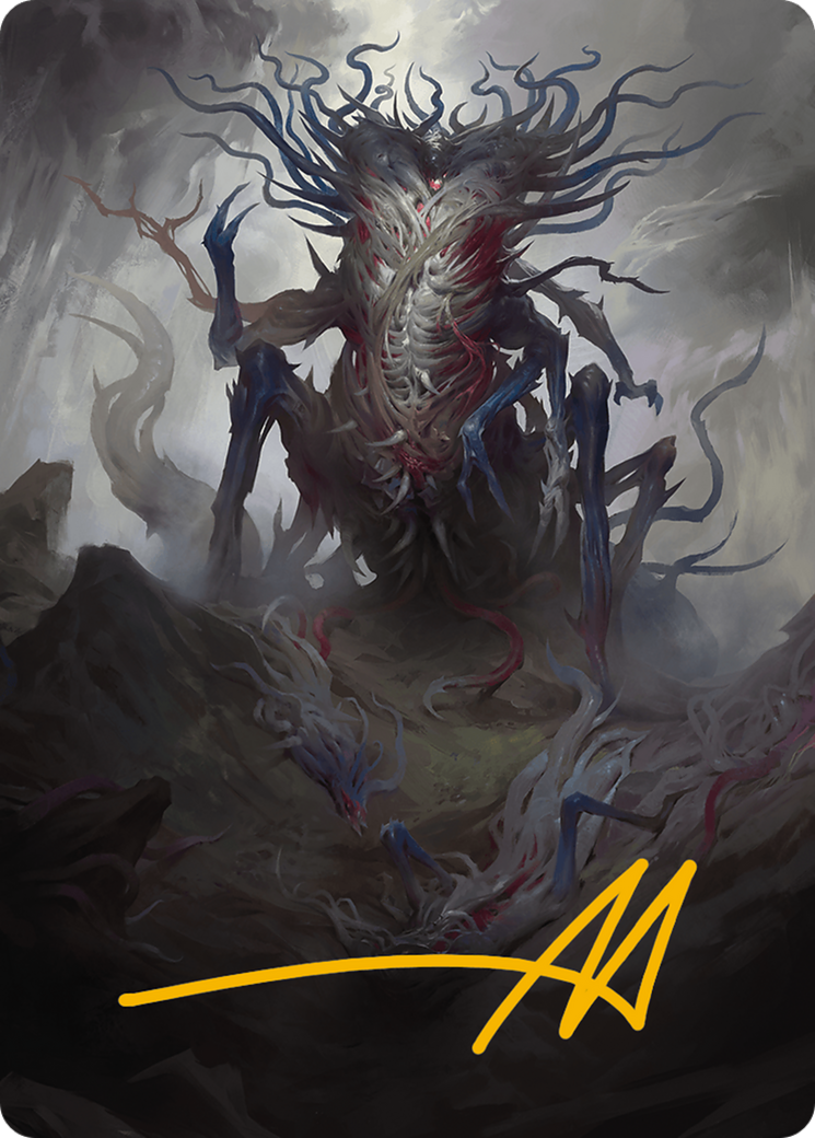 Azlask, the Swelling Scourge Art Card (Gold-Stamped Signature) [Modern Horizons 3 Art Series] | Magic Magpie