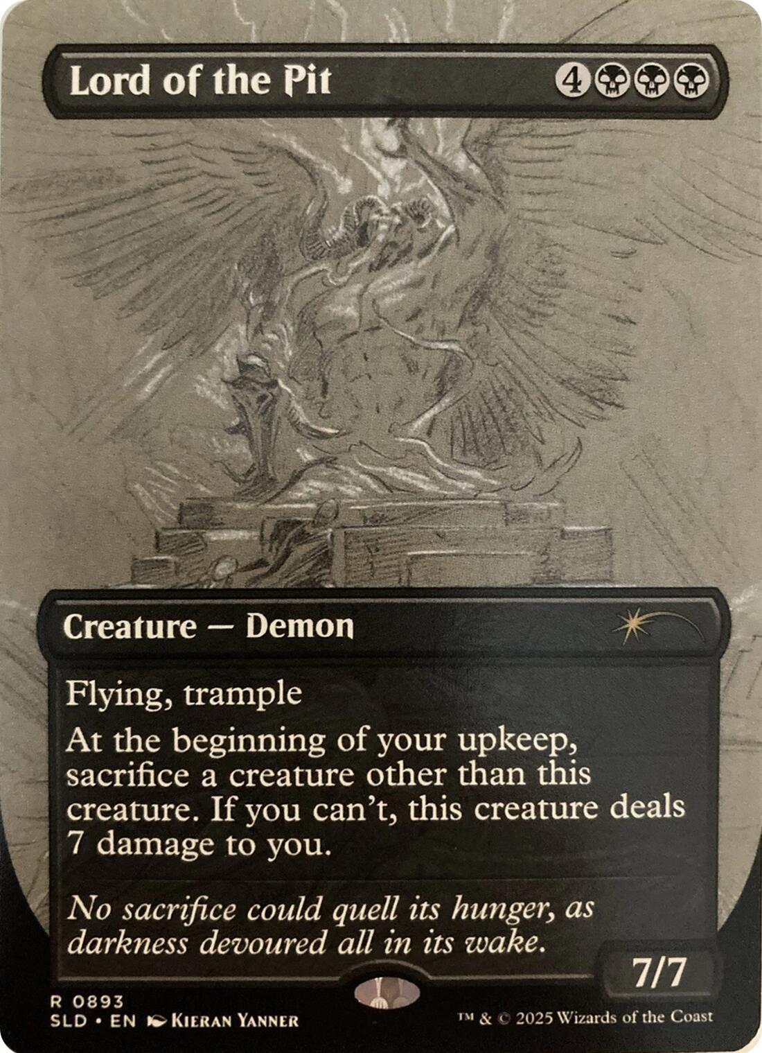 Lord of the Pit (Sketch Showcase) [Secret Lair Drop Series] | Magic Magpie