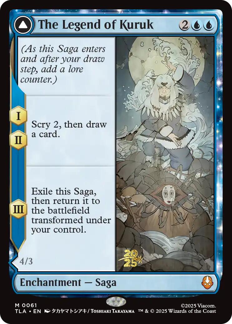 The Legend of Kuruk [Avatar: The Last Airbender Prerelease Cards] | Magic Magpie