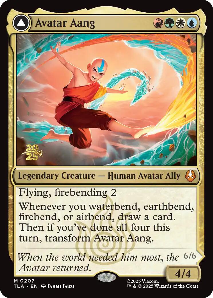 Avatar Aang [Avatar: The Last Airbender Prerelease Cards] | Magic Magpie