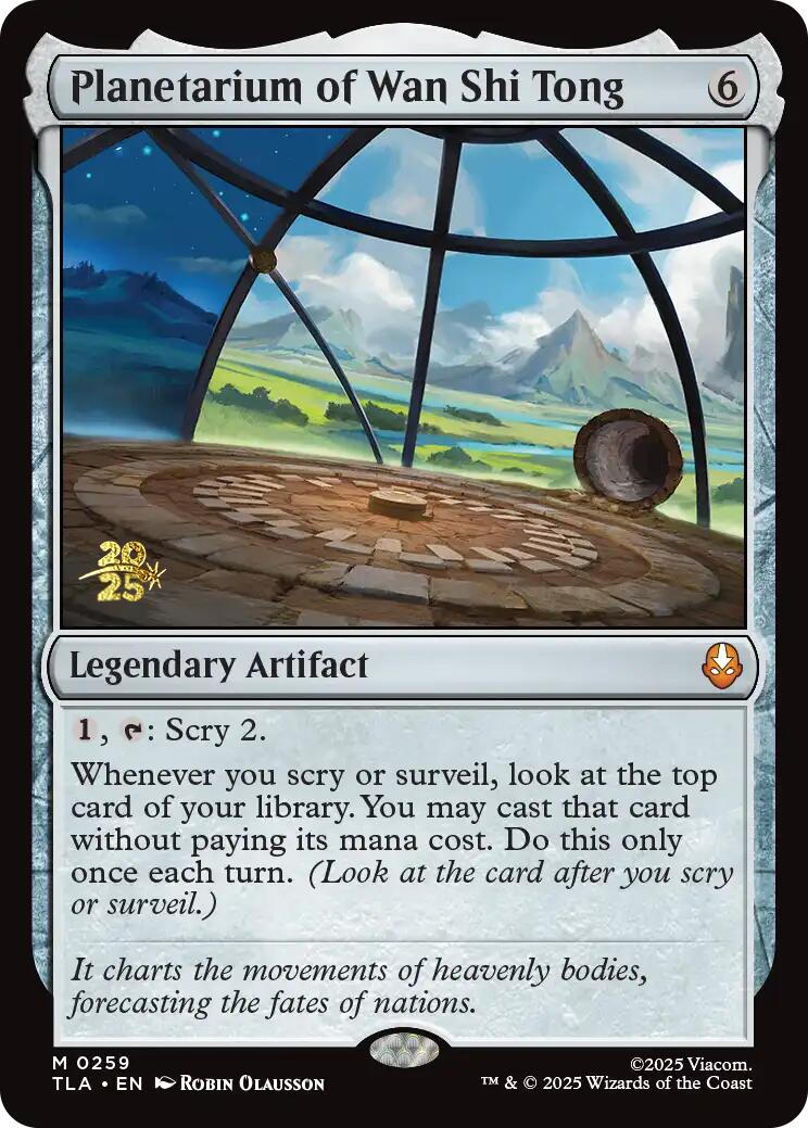 Planetarium of Wan Shi Tong [Avatar: The Last Airbender Prerelease Cards] | Magic Magpie