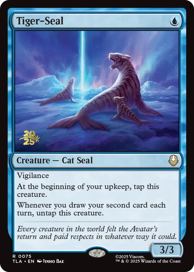 Tiger-Seal [Avatar: The Last Airbender Prerelease Cards] | Magic Magpie
