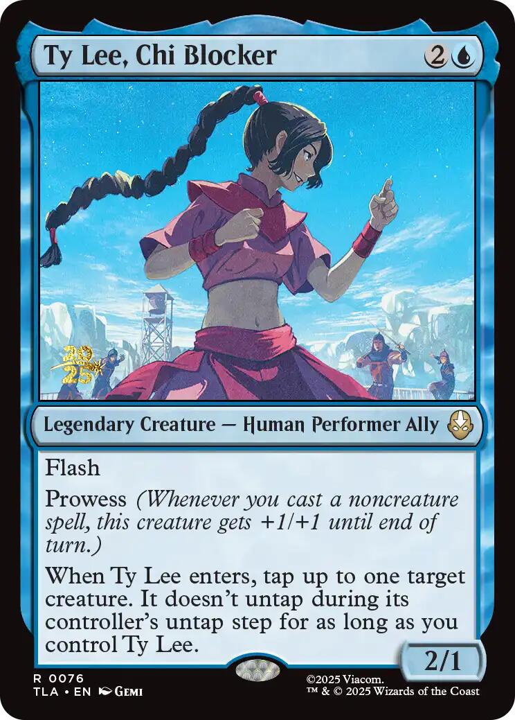 Ty Lee, Chi Blocker [Avatar: The Last Airbender Prerelease Cards] | Magic Magpie