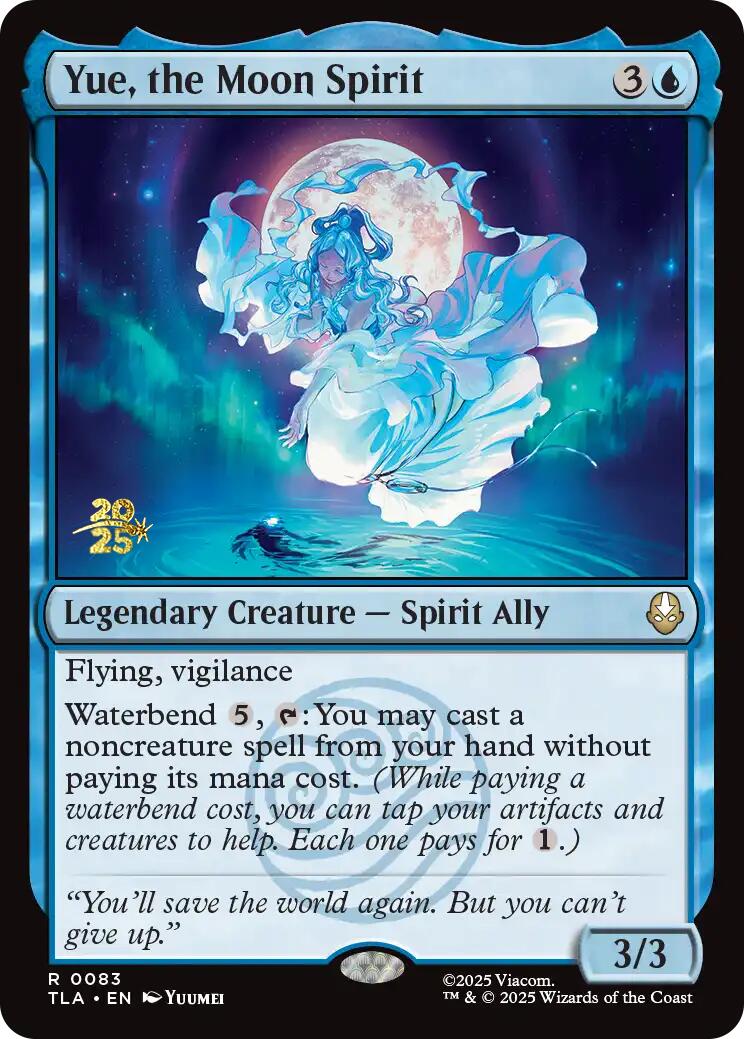 Yue, the Moon Spirit [Avatar: The Last Airbender Prerelease Cards] | Magic Magpie
