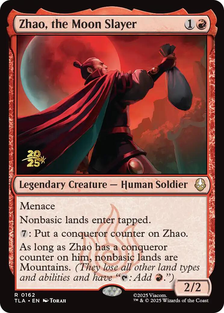 Zhao, the Moon Slayer [Avatar: The Last Airbender Prerelease Cards] | Magic Magpie