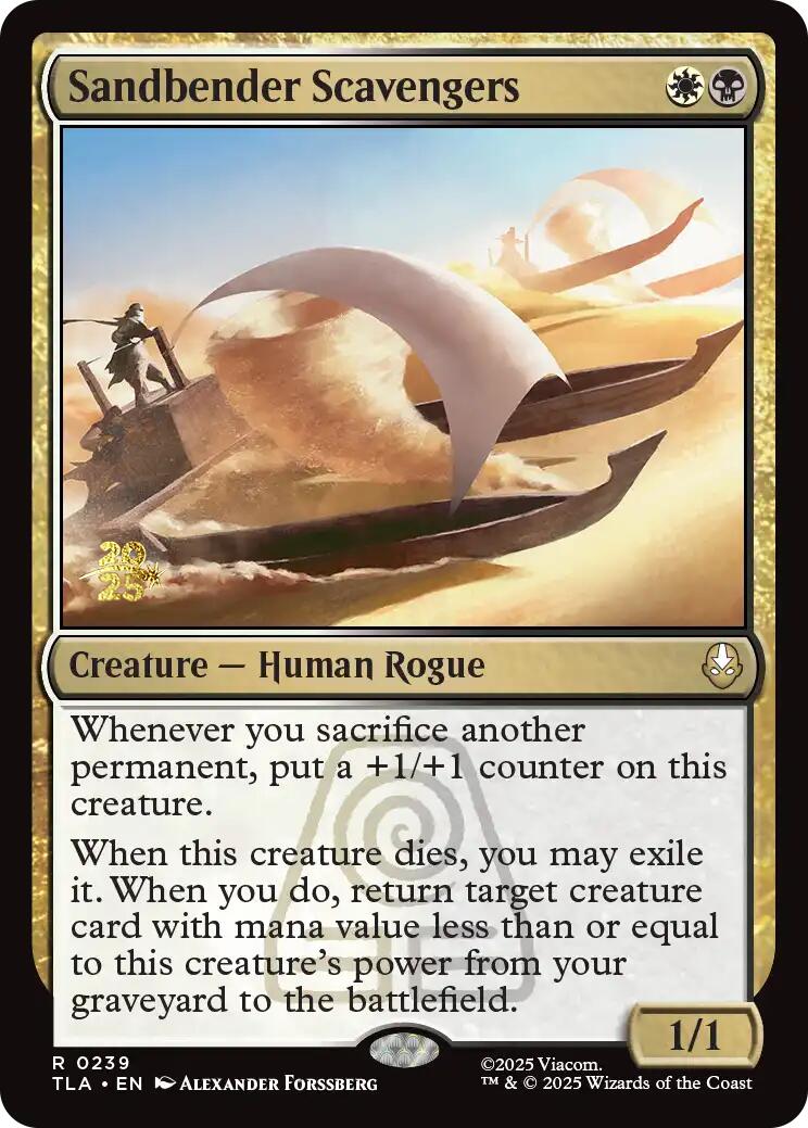 Sandbender Scavengers [Avatar: The Last Airbender Prerelease Cards] | Magic Magpie