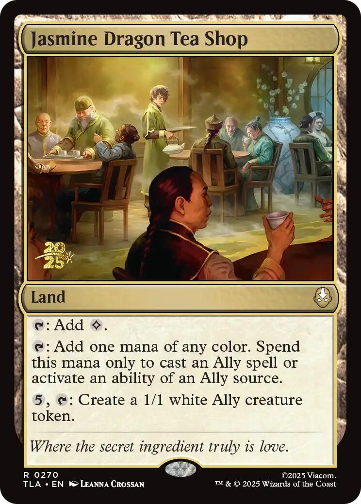 Jasmine Dragon Tea Shop [Avatar: The Last Airbender Prerelease Cards] | Magic Magpie