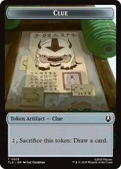 Ally (0004) // Clue (0015) Double-Sided Token [Avatar: The Last Airbender Tokens] | Magic Magpie