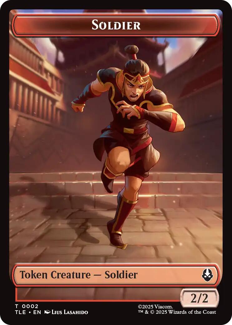 Soldier (0002) [Avatar: The Last Airbender Tokens] | Magic Magpie