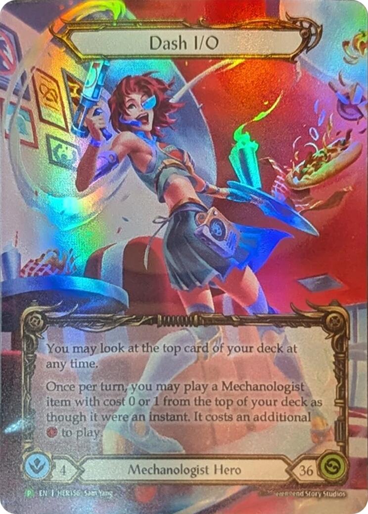 Dash I/O [HER0156] (Promo)  Rainbow Foil | Magic Magpie